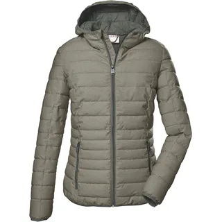 G.I.G.A. DX by KILLTEC GS 28 Wmn Qltd Jckt Funktionsjacke In Daunenoptik Mit Kapuze/Outdoorjacke, Grün, 44