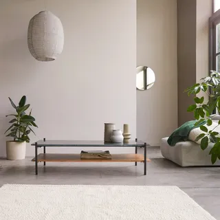 Edit - Couchtisch aus massivem Akazie und Marmor