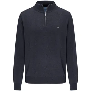 FYNCH-HATTON Troyer, mit Logostickerei, blau