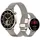 Watch S4 BT 41mm Edelstahlgehäuse gold Milanaise-Armband Sonnenuntergangs-Gold S