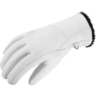 Salomon Damen Leder-Handschuhe NATIVE W, Weiß, Gr. XS, LC1234900