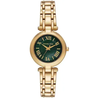 Michael Kors Laney Watch für Damen, Quarz-Dreizeigerwerk mit Edelstahlarmband