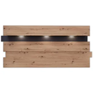 Stella Trading Wandboard 202 x 26 x 93 cm Braun
