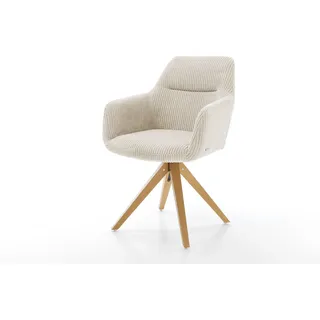 DeLife Esszimmerstuhl Pejo-Flex Cord beige