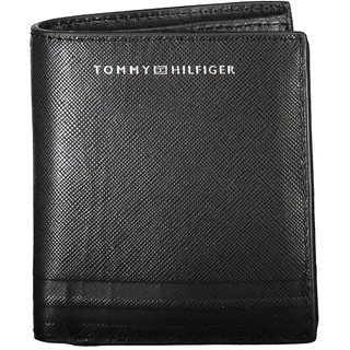 TOMMY HILFIGER Brieftasche Herren Andere fasern Schwarz SF20421 - Größe: Einheitsgröße - Schwarz