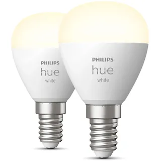 Philips LED-Birne E14 6 W 2 St. warmweiß