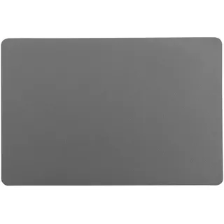 douceur d'intérieur, Tischset (30 x 43 cm) Bergamo, Grau, PVC Kunstleder