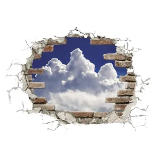 KOMAR Break Out Clouds 100 x 70 cm bunt,