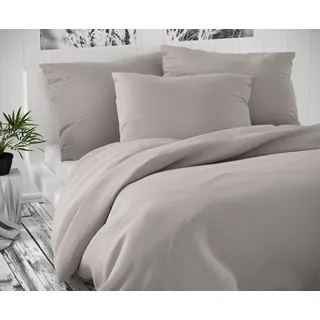 Kvalitex Satinlaken LUXURY COLLECTION 140x200, 70x90cm hellgrau - Grau