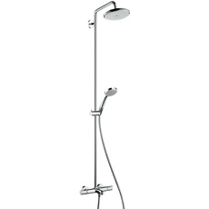 Bild von Croma Showerpipe 220 1jet mit Wannenthermostat (27223000)