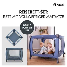 Bild von Sleep N Play SQ, Set dark blue«, blau