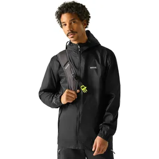 Regatta Pack It III Regenjacke Herren Schwarz 4XL