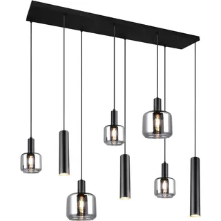 Trio Mataro 0-flg. 0 cm schwarz matt, chrom bedampft
