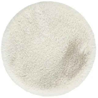 Sitzkissen Romance rund beige Ø 35 cm