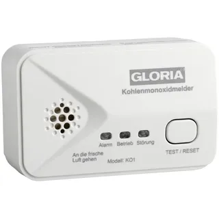 Gloria KO1 Kohlenmonoxid-Melder Weiß