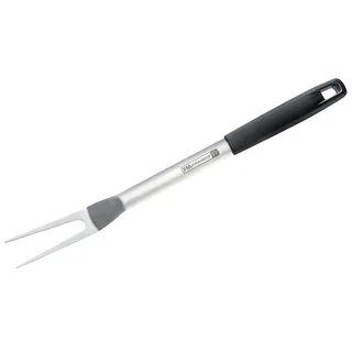 FMprofessional Fleischgabel BBQ Edelstahl Schwarz/Silber