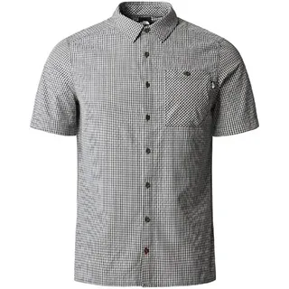 The North Face NF00CD5ZU40 M S/S HYPRESS Shirt-EU T-Shirt Herren New Taupe Green Plaid Größe S