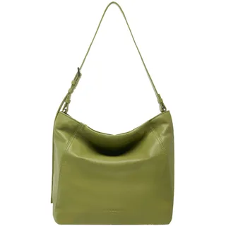 Liebeskind Berlin Chudy Schultertasche Baumwolle/Leder Green