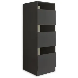 laundreezy Wäscheschrank »LAUNDREEZY LDO50« Breite 50 cm, grau
