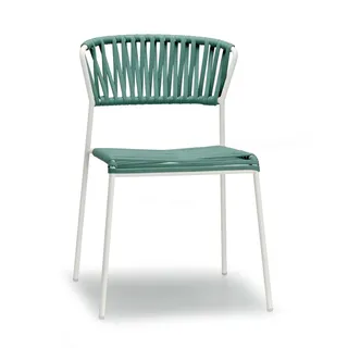 Stapelstuhl Lisa Filò - ZL - linen N57 - mint