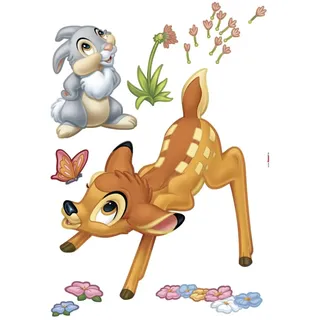 KOMAR Dekosticker "Bambi 50 x 70 cm bunt