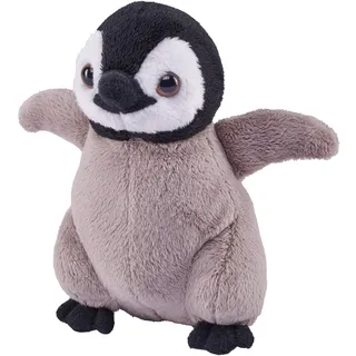 Wild Republic Pocketkins Eco Verspielter Pinguin, Plüschtier, 12 cm, Plüschspielzeug, Hergestellt aus recycelten Materialien, Umweltfreundlich