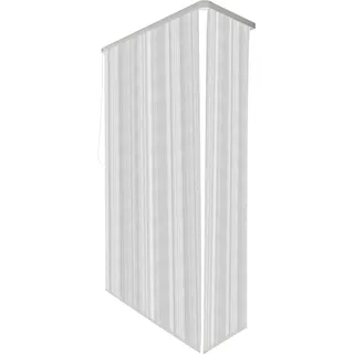 Kleine Wolke Eck-Duschrollo »Eck-Duschrollo« Breite 134 cm ausziehbar, 134 x 240 cm, farblos