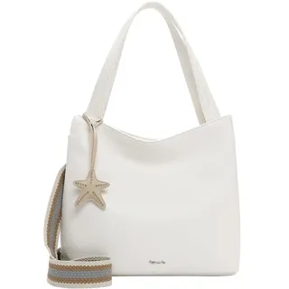 Shopper TAMARIS "Shopper TAS Kea", Damen, Gr. B/H/T: 37cm x 32cm x 16cm 0, weiß (weiß 300), Polyurethan, Taschen Shopper