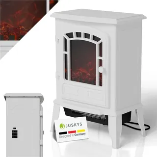 Juskys Elektrokamin 2000 W Weiß