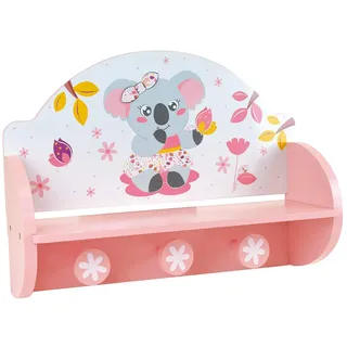 Fun House 713337 Mimi Cally Koala Garderobenständer für Kinder, H 33 x B 45 x T 14 cm