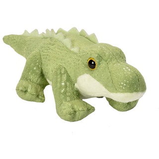 Wild Republic 18103 - CK Lil's Plüsch Alligator Krokodil, 15 cm, Mehrfarbig/Meereswellen (Ocean Tides)