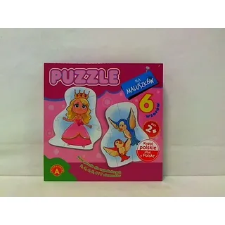 ALEXANDER Baby-Puzzle Prinzessin 6v1 (2-7 Teile)