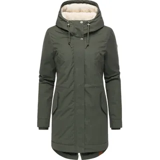 Ragwear Kurzmantel "Kurzmantel Cannas YOUMODO", schwarz olive