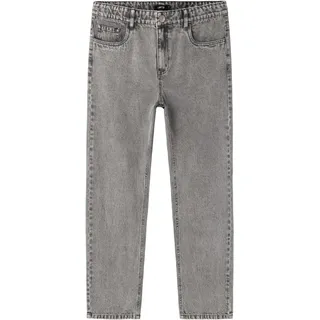 NAME IT Jungen Nlmtoneizza DNM Dad Straight Pant Noos Gerade Jeans, Light Grey Denim/Detail:Stonewash, 170 EU