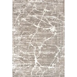 Webteppich , Beige , Textil , Vintage , rechteckig , 120x160 cm , Oeko-Tex® Standard 100 , pflegeleicht , Teppiche und Böden, Teppiche, Moderne Teppiche