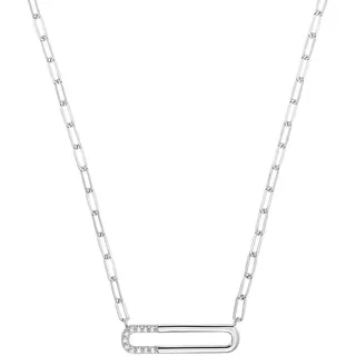 s.Oliver Jewel Damen Kette Halskette Collier Silber Zirkonia 2034854