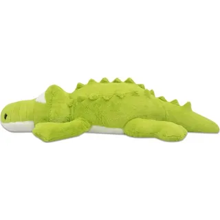 vidaXL Krokodil Kuscheltier Plüsch XXL 150 cm - Grün