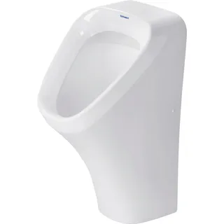 Duravit Urinal DuraStyle, Zulauf von hinten absaugend, ohne Fliege, 28043000001, Farbe: Weiß mit Wondergliss