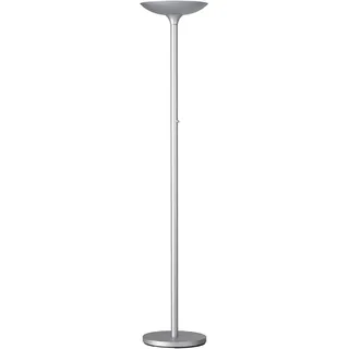 Unilux LED Deckenfluter Varialux, dimmbar, silbergrau