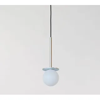 Hängeleuchte Cotton mit Opalglaskugel - 30 cm, Kupfer
