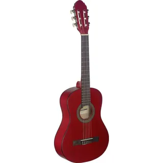 Stagg C410 1/2 Größe Name Klassische Gitarre – Schwarz 1/2 rot