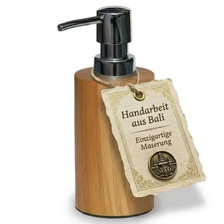 Schöner Holz SEIFENSPENDER Bad Badezimmer Seife09