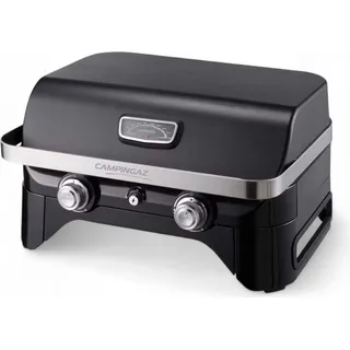 Gasgrill mit 2 Brennern 58x36 cm Leistung 5kw Zündung instastart emaillierter Deckel Campingaz Attitude 2100 LX