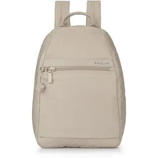 Hedgren VOGUE S Damen Rucksack klein mit RFID Schutz – Wasserabweisender City Rucksack mit Tabletfach & Rückenzugriff – 30 cm – Cashmere Beige
