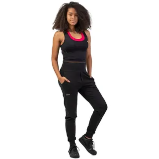 Nebbia Sporty Slim-fit Crop 422 Sport-top - Black - S