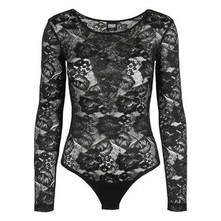 URBAN CLASSICS Langarmbody Schwarz S