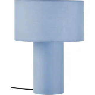 my home Tischleuchte »Alrik - Lampe mit Stoffschirm« 1 Stk. Höhe 30 cm, Ø 23 cm, E14, Textil, Kinderzimmer; Kinderlampe, blau