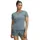 atmungsaktives Laufshirt mit reflektierenden Details schnelltrocknendes Funktionsshirt Jasper Blue Reflective LG