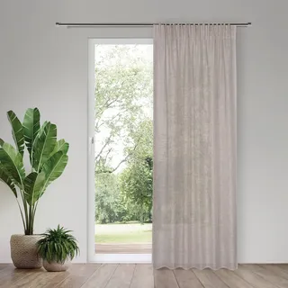 home living by gerster Iwana Schlaufen 140 x 245 cm Beige 1 Stk.