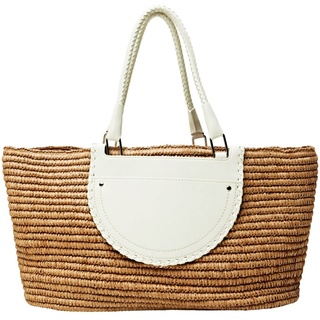 ESPRIT Damen 033ea1o320 Tasche, 110/Off White, Einheitsgröße